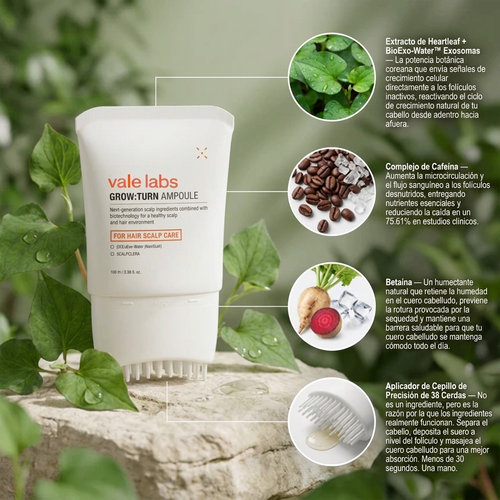 Vale Hair Growth - Protocolo para  el Crecimiento Cabello